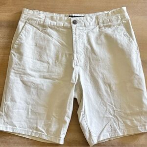 RSQ Jeans Mid Length Chino Shorts Tan, Size 31